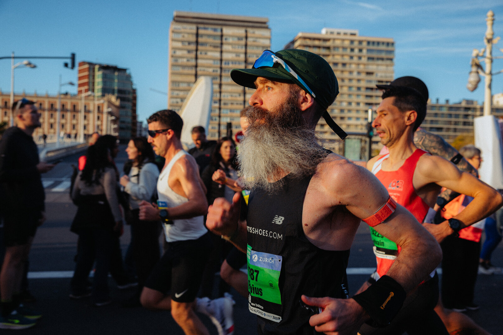 Fabio Giudici at the Valencia Marathon