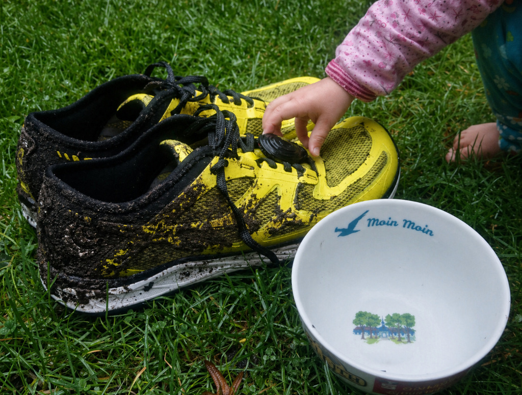 Laufschuhe mit Stryd Footpod aus 2018