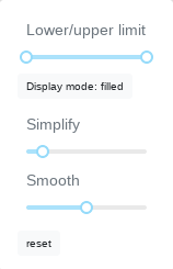 Series smoothing options
