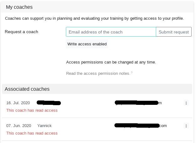Connected coaches