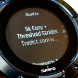 suunto structured workouts with guides