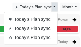 Today's Plan sync button in Tredict calendar - Changelog