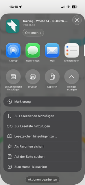 iOS share menu with the "Add to Home Screen" option.
